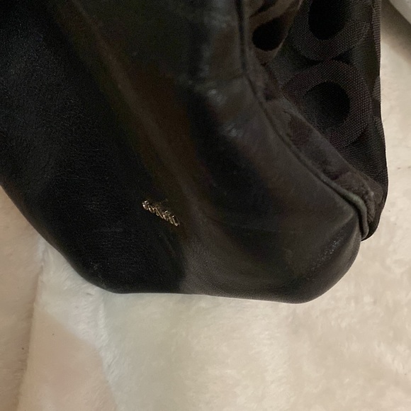 Beautiful Coach black monogram - Picture 7 of 7